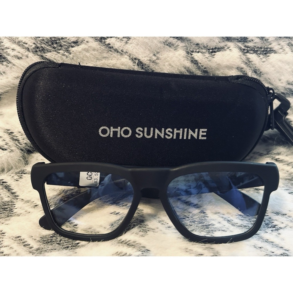 OhO Sunshine Bluetooth Sunglasses Voice Control Smart Glasses Makes Calls Music